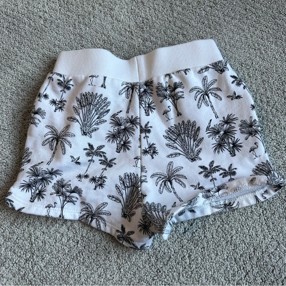 Janie and Jack Little Girl Tropical Shorts Cotton - Picture 4 of 6